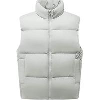 轻松羽绒|森马 Semir羽绒马甲男2024冬发热三防外套纯色面包服百搭