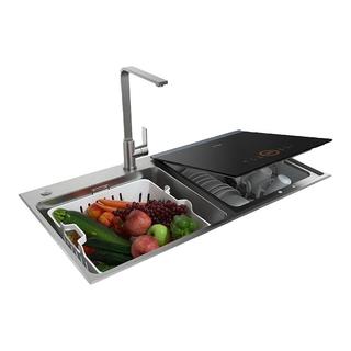 [新品]方太水槽洗碗机C4T全自动家用智能集成一体小型嵌入式消毒