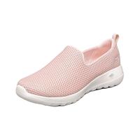 斯凯奇（SKECHERS）休闲鞋透气网面鞋一脚蹬懒人鞋轻盈健步15600 桃粉色/PCH 38