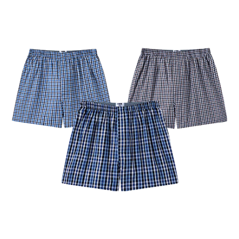 蓝白黄格+浅蓝白黑格+藏青白绿格