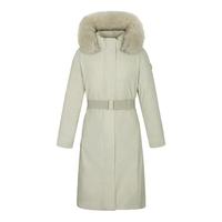 NEPA耐葩户外女士长款防风保暖鹅绒羽绒服7J82075 化石灰B13 165/88A(095)