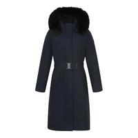 NEPA耐葩户外女士长款防风保暖鹅绒羽绒服7J82075 深藏青色M04 170/92A(100)