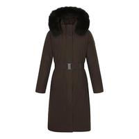 NEPA耐葩户外女士长款防风保暖鹅绒羽绒服7J82075 茶褐色J17 170/92A(100)