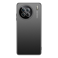 PHILIPS飞利浦 适用vivox90手机壳vivo x90pro+超薄磨砂镜头全包保护套防摔防滑防尘5G男商务 vivox90pro+【至黑】轻奢磨砂+自带镜头膜