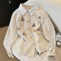 SPECIAL 女士假两件开衫毛衣 2025秋冬款