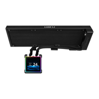  LIAN LI/联力 方屏 一体式水冷散热器 LCD屏