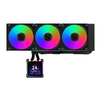  LIAN LI/联力 自带无线CL风扇 一体式水冷散热器 360冷排 LCD屏