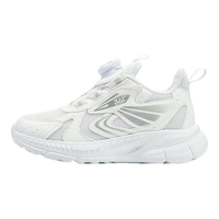 361°361度童鞋男童儿童跑鞋2024年秋季小童运动鞋 361度白/银色 27.5码