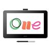 wacom 和冠 one数位屏DTC133手绘屏13.3英寸电脑绘画板PS手写板