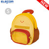 宜丽客（ELECOM）儿童书包户外幼儿园小学高颜值可爱多彩2025痛包双肩背包 焦糖布丁S码
