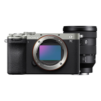 索尼（SONY）A7C2银色单机身+SEL24105G标准变焦微单相机G镜头 A7C2 银色