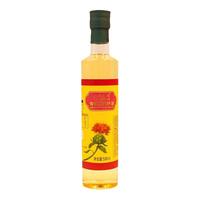 【限时买1送1】有机红花籽油低温初道冷榨炒菜凉拌食用油500ml