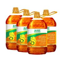 北大荒 低芥酸浓香菜籽油5L*4桶非转基因物理压榨家用食用油少油烟