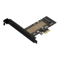 佳翼 全速M.2 Gen3满速 NVMe转接卡 散热片