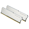 KINGBANK 金百达 银爵系列 DDR5 5600MHz 台式机内存 马甲条 白色 32GB 16GB*2