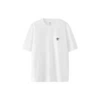 Gap 盖璞 男女装2024夏季纯色百搭短袖T恤情侣装宽松圆领上衣 463253 白色 XL