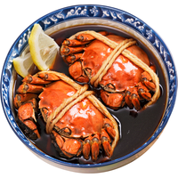 鱻谣 花雕熟醉蟹 2.5两母蟹 4只 800g 固形物≥62%