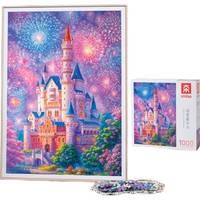 VINLAA拼图1000片城堡嘉年华风景治愈拼图送儿童男女朋友生日礼物玩具 城堡嘉年华