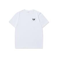 电池熊猫丨鸿星尔克短袖夏季男女简约透气t恤打底衫体恤上衣 L