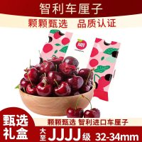 小憨哇 智利车厘子带箱5斤礼盒 超级果王 4J 32-34mm 推荐*