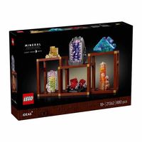 乐高 官方正品21362矿石藏品儿童益智拼接玩具礼物