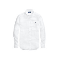 拉夫劳伦（Ralph Lauren）秋冬季新款潮流保暖休闲男长袖打底衬衫白