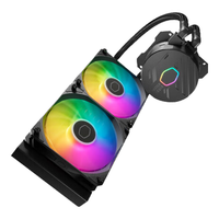 酷冷至尊 CoolerMaster)冰神B240Core 240水冷散热器 多平台扣具 LGA1700 增大冷头铜底 ARGB效能扇 增高鳍片