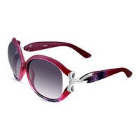 威古氏 时尚优雅女士墨镜高清偏光遮阳防晒太阳镜复古大框显脸小修颜眼镜