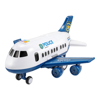 BESTRONG 贝初众 Yu Er Bao 育儿宝 BESTRONG 贝初众 Yu Er Bao 育儿宝 BESTRONG 贝初众 Yu Er Bao 育儿宝 飞机声光变形收纳含4辆合金车+11路标