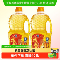 多力 浓香葵花籽油1.8L*2瓶去壳熟榨物理压榨富含维生素E