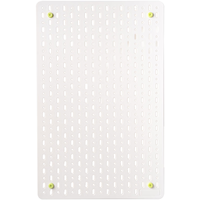 班哲尼 洞洞板免打孔玄关置物桌面书衣架墙面厨房挂钩收纳柜配件套装 大号(36*56cm)