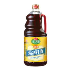 海天 零添加金标料酒1.9L 0添加味精焦糖色 去腥解膻增香提味谷物酿造