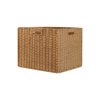 盛耐钢制格子柜配套收纳筐29*29*29cm（驼色款） 单个收纳筐(驼色款)