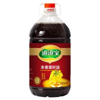 道道全 本香菜籽油4L非转基因物理压榨 浓香味食用油 非转