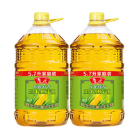 luhua 鲁花 压榨特香 玉米胚芽油 5.7Lx2 非转基因