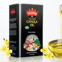 COLOSSUS 富含Omega3澳洲原装进口COLOSSUS非转基因芥花籽食用油家用小瓶2L