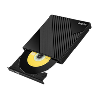 Deepfox 深狐 USB外置光驱DVD/CD播放器type-c外接移动光盘刻录机适用联想MAC台式笔记本电脑通用
