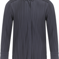 乔治·阿玛尼 GIORGIO ARMANI 阿玛尼女士气质休闲通勤褶皱长袖衬衫