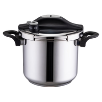 凌丰（LINKFAIR）高压锅304不锈钢压力锅防爆燃气电磁炉通用 压力锅 22cm 7L