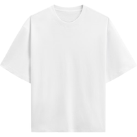 GXG男装 白色多功能基础短袖T恤体恤衫打底衫 24年夏季 白色三防 170/M