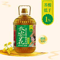 长安花 低芥酸压榨清香菜籽油 5L+200ML