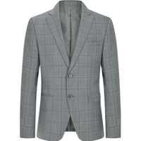 劲霸男装【绵羊毛】商务正装通勤套西服春秋男士|BSFG3915 中灰（修身版） M