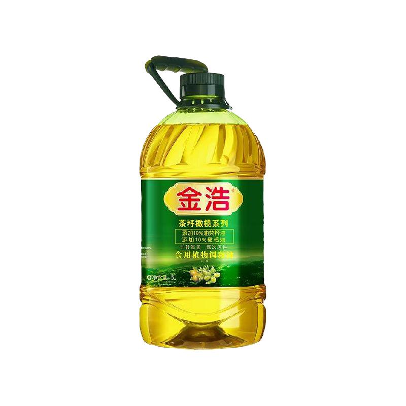 金浩（JINHAO） 食用油 添加20%橄榄调和食用油5.8L