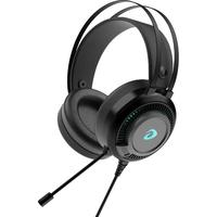 Dareu 达尔优 EH719头戴式游戏耳机麦克风电脑电竞听声辩位吃鸡CSGO虚拟7.1声道7彩渐变灯光 黑色