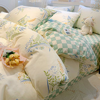 巴雷特 100%纯棉40支贡缎四件套 200*230cm