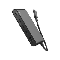 贝尔金（BELKIN）Type-C扩展坞 5合1集线器10Gbps传输 PD供电100W USB-C分线器HDMI2.0投屏4K@60Hz AVC021