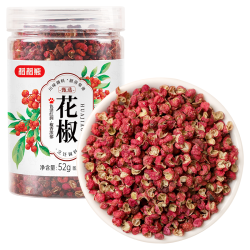 稻稻熊 红花椒52g四川汉源香辛料干货八角香叶桂皮青花椒粒卤料粉