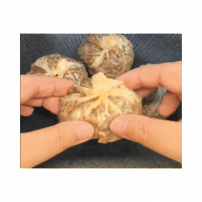 值友专享、小编亲测:蒸笼头 大粒牛腩纸皮烧麦 240g(20面点款任选5件)