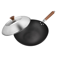 美珑美利(Millenarie) 雅典系列窒化铁炒锅 炒锅 30cm