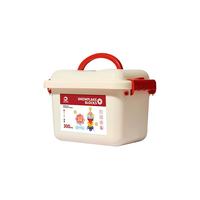 mobee 雪花片儿童积木玩具立体拼图大号 525片 收纳箱装